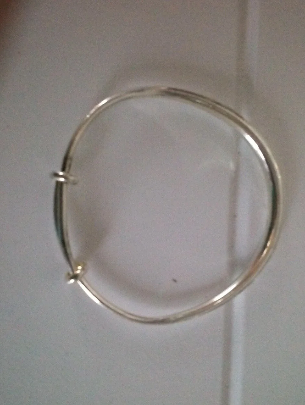 Silver-S999 Women's Expandable Bangle Bracelet
